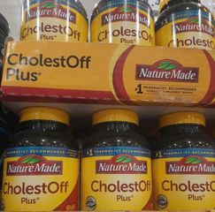 Viên uống giảm Cholesterol Nature Made CholestOff Plus 210 viên - Hỗ trợ sức khỏe tim mạch, hàng chính hãng Mỹ