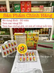 Hỗ Trợ Giảm Ho Cung Đình - Chỉ Khái Linh Đơn Hộp 30 Viên, Sản Phẩm Chính Hãng Từ Hongkong, Phù Hợp Cho Ho Suyễn Và Ho Đàm