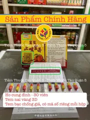 Hỗ Trợ Giảm Ho Cung Đình - Chỉ Khái Linh Đơn Hộp 30 Viên, Sản Phẩm Chính Hãng Từ Hongkong, Phù Hợp Cho Ho Suyễn Và Ho Đàm