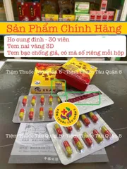 Hỗ Trợ Giảm Ho Cung Đình - Chỉ Khái Linh Đơn Hộp 30 Viên, Sản Phẩm Chính Hãng Từ Hongkong, Phù Hợp Cho Ho Suyễn Và Ho Đàm
