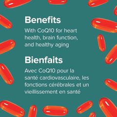 Viên Uống Dầu Cá Cô Đặc Omega 3 Plus CoQ10 Webber Naturals Sáng Mắt Tăng Cường Sức Khoẻ Tim Mạch (Hộp 80 viên) - YoungFit