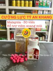 Viên Uống Cường Lực Tỷ An Khang - Hỗ Trợ Giảm Viêm Xoang, Viêm Mũi Dị Ứng, Hộp 34 Viên, Xuất Xứ Malaysia