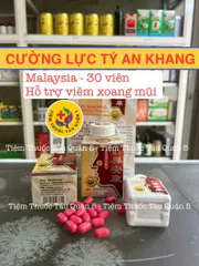 Viên Uống Cường Lực Tỷ An Khang - Hỗ Trợ Giảm Viêm Xoang, Viêm Mũi Dị Ứng, Hộp 34 Viên, Xuất Xứ Malaysia