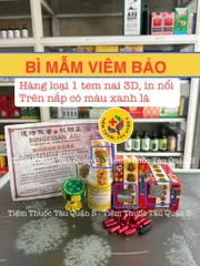 Bì Mẫm Viêm Bảo Nắp Xanh - Viên Uống Giảm Đau Mũi, Viêm Xoang Và Dị Ứng - Hộp 30 Viên Chức Năng Tăng Cường Hô Hấp