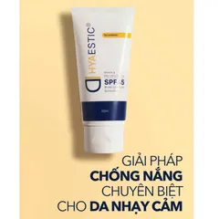 Kem Chống Nắng Hyaestic Dưỡng Ẩm Khoáng SPF 45 Bảo Vệ Da Nhạy Cảm, Ngăn Tia UVA/UVB, Chống Lão Hóa Da
