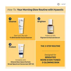 Kem Chống Nắng Hyaestic Dưỡng Ẩm Khoáng SPF 45 Bảo Vệ Da Nhạy Cảm, Ngăn Tia UVA/UVB, Chống Lão Hóa Da