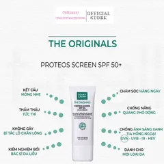 Kem Chống Nắng MartiDerm The Originals Proteos Screen SPF50+ 2ml - Ngừa Lão Hóa, Sạm Da, Dưỡng Ẩm Hiệu Quả Cho Mọi Loại Da