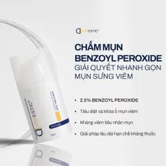Hyaestic Chấm Mụn Spot Treatment 2.5% Benzoyl Peroxide - Giảm Mụn Sưng, Đỏ Da, Trị Mụn Hiệu Quả Cho Da Dầu Mụn