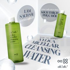 Nước Tẩy Trang Sạch Sâu & Dịu Nhẹ OH! OH! Xylica Micellar Cleansing Water 500ml - Dành cho Da Nhạy Cảm, Làm Sạch Dịu Nhẹ, Cấp Ẩm Tối Ưu