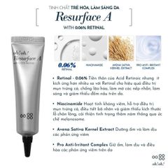 Kem Dưỡng Tái Tạo Da Oh! Oh! Resurface A 0.06% Retinal - Sản phẩm chống lão hóa, cải thiện kết cấu da, phù hợp mọi loại da