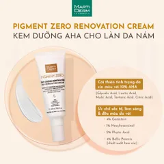 Kem Dưỡng Đêm MartiDerm Pigment Zero DSP 40ml - Làm Sáng Da, Mờ Thâm Nám, Chống Tăng Sắc Tố, Phù Hợp Mọi Loại Da