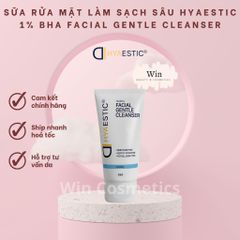 Sữa Rửa Mặt Dịu Nhẹ Hyaestic 1% BHA - Làm Sạch Sâu, Giảm Bã Nhờn, Dưỡng Ẩm Cho Mọi Loại Da 150ml