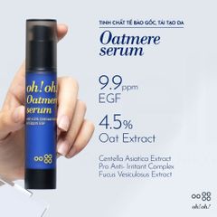 Tinh Chất Tế Bào Gốc OH! OH! Oatmere Serum 25ml – Phục Hồi, Dưỡng Sáng Da, Giảm Nếp Nhăn, Thích Hợp Da Nhạy Cảm, Hàn Quốc