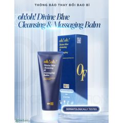 Sáp Tẩy Trang OH! OH! Divine Blue Cleansing & Massaging Balm 150ml - Làm Sạch Sâu, Dưỡng Ẩm, Giúp Da Mềm Mượt và Sáng Mịn