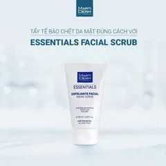 Martiderm Essentials Tẩy Tế Bào Chết Da Mặt 50ml - Làm Sáng Da & Sạch Sâu với Salicylic Acid, Phù Hợp với Mọi Loại Da