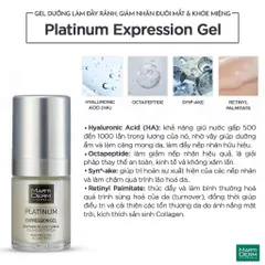 Gel Dưỡng MartiDerm Platinum Expression 15ml - Làm Đầy Nếp Nhăn Mắt & Khóe Miệng, Chống Lão Hóa, Dưỡng Ẩm, Cho Mọi Loại Da