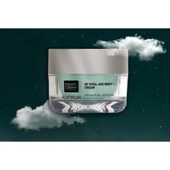 Kem Dưỡng Đêm MartiDerm Platinum GF Vital Age 50ml - Chứa 1% Retinol, Phục Hồi Da, Giảm Mụn, Chống Lão Hóa, Dưỡng Ẩm Sâu