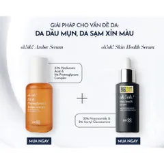 Tinh Chất Dưỡng Ẩm Oh! Oh! HA & Proteoglycans Amber Serum 30ml - Căng Mướt, Săn Chắc Da Cho Mọi Loại Da