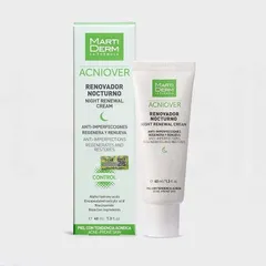 Kem Dưỡng Ban Đêm MartiDerm Acniover 40ml - Tái Tạo Da Cho Da Dầu Mụn, Giảm Mụn và Lỗ Chân Lông, Chống Viêm, Không Nhờn Dính