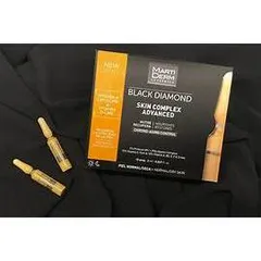 MartiDerm Black Diamond Skin Complex Advanced 30 Ống - Ampoule Chống Oxy Hóa, Trẻ Hóa & Làm Sáng Da cho Làn Da Khô và Lão Hóa