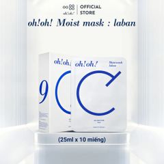 Mặt Nạ Oh! Oh! Moist 10 Miếng - Cấp Ẩm Tức Thì, Dưỡng Mềm Mượt, Phù Hợp Mọi Loại Da, Hyaluronic Acid, Chăm Sóc Da Cao Cấp Hàn Quốc