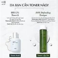 Nước Cân Bằng Da OH! OH! EOX Defending Tonique 150ml – Dưỡng Ẩm, Làm Sạch và Dịu Da, Phù Hợp Mọi Loại Da