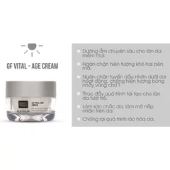 Kem Dưỡng MartiDerm Platinum GF Vital Age Cream 50ml - Phục Hồi, Chống Lão Hóa cho Da Thường và Da Hỗn Hợp