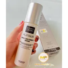 Tinh Chất Săn Chắc MartiDerm Platinum Neck-Line Correct Serum 50ml - Giảm Nhăn, Nâng Cơ, Trẻ Hóa Da Cổ, Dưỡng Ẩm, Đối Phó Lão Hóa