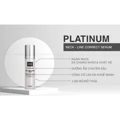Tinh Chất Săn Chắc MartiDerm Platinum Neck-Line Correct Serum 50ml - Giảm Nhăn, Nâng Cơ, Trẻ Hóa Da Cổ, Dưỡng Ẩm, Đối Phó Lão Hóa