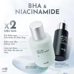 Nước Hoa Hồng OH! OH! BHA 2% 75ml - Tẩy Tế Bào Chết, Làm Sạch Sâu, Giảm Mụn, Dưỡng Da Sáng Mịn Chuyên Dụng Cho Da Dầu Mụn