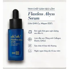 Tinh Chất OH! OH! Flawless Abyss Serum 20ml – Tái Tạo Da, Giảm Sẹo, Chống Lão Hóa, Kiểm Soát Dầu, Làm Dịu Da Nhạy Cảm