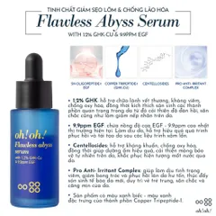 Tinh Chất OH! OH! Flawless Abyss Serum 20ml – Tái Tạo Da, Giảm Sẹo, Chống Lão Hóa, Kiểm Soát Dầu, Làm Dịu Da Nhạy Cảm