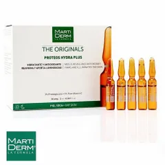 Tinh Chất Dưỡng Ẩm MartiDerm Proteos Hydra Plus – Serum Chống Lão Hóa, Săn Chắc Da Với Vitamin C & Proteoglycans Chính Hãng