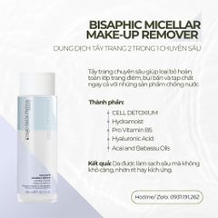 Nước Tẩy Trang 2 Trong 1 Diego Dalla Palma - Micellar Biphase Make-up Remover 300ml, Dịu Nhẹ Cho Da Nhạy Cảm, Không Cần Rửa Lại