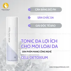 Toner Cân Bằng Độ pH DIEGO DALLA PALMA CELL DETOXIUM – Nước Thần Hồi Sinh Da, Cấp Ẩm, Phục Hồi Làn Da Xỉn Màu, Duy Trì Độ Ẩm Mềm Mượt