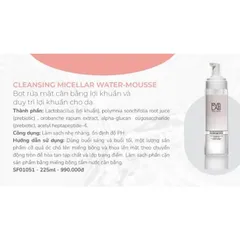 RVB LAB THE SKIN Bọt Làm Sạch 2in1 Micellar Water Mousse 225ml - Tẩy Trang, Dưỡng Ẩm, Cân Bằng Lợi Khuẩn Da