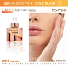 Serum Vàng Diego Dalla Palma Icon Time Gold Elixir - Chống Lão Hóa, Cung Cấp Độ Ẩm Cho Da Sáng Khỏe, Dành Cho Mọi Loại Da