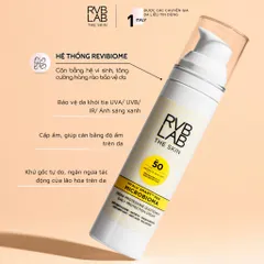 Kem Dưỡng Chống Nắng RVB LAB THE SKIN SPF50 50ml - Bảo Vệ Da, Chống Lão Hóa, Dưỡng Ẩm, Lớp Nền Trang Điểm