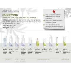 Sữa Rửa Mặt Làm Sạch Sâu DIEGO DALLA PALMA - Gel Purifying Chiết Xuất Bakuchiol ACN, An Toàn cho Da Nhạy Cảm, Giảm Mụn và Chống Oxy Hóa