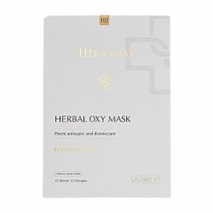 Mặt Nạ Thế Hệ Vàng Cung Cấp Oxy HD DERMA - 5 Miếng Trẻ Hóa, Thanh Lọc Da Từ Thiên Nhiên, Giúp Da Sáng Khỏe, Mịn Màng