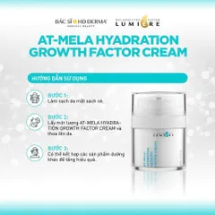 Kem Dưỡng Da Ban Đêm HD Derma Lumiere At-Mela - Dưỡng Ẩm, Làm Sáng Da, Tái Tạo Với Chiết Xuất Hạt Nho và Cà Phê