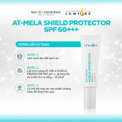 Kem Chống Nắng Dưỡng Da HD Derma Lumiere AT-Mela Shield Protector SPF 50+++ - Ngăn UV, Dưỡng Ẩm, Giảm Sạm Nám