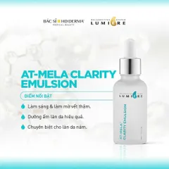 HD Derma Lumiere AT-Mela Clarity Emulsion - Tinh Chất Sáng Da, Giảm Nám & Thâm - Chống Lão Hóa & Cấp Ẩm Tối Ưu