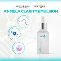 HD Derma Lumiere AT-Mela Clarity Emulsion - Tinh Chất Sáng Da, Giảm Nám & Thâm - Chống Lão Hóa & Cấp Ẩm Tối Ưu
