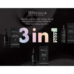 Dung Dịch Vệ Sinh Sát Khuẩn HD Derma Brows Cleanser - Chăm Sóc Môi, Mày Trong Phun Xăm Thẩm Mỹ, Làm Sạch An Toàn, Giữ Màu Tốt