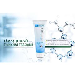 Sữa Rửa Mặt Không Bọt HD DERMA CEUTICALS - Chiết Xuất Trà Xanh & Hyaluronic Acid Cho Mọi Loại Da, Ngăn Ngừa Mụn, Làm Sạch Da Mặt Tươi Tắn