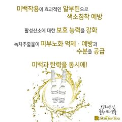 Tinh Chất Dưỡng Trắng Skin For You Brightening Fluid Ampoule - Điều Trị Da Hư Tổn, Chiết Xuất Thiên Nhiên (Hộp 10 Ống)