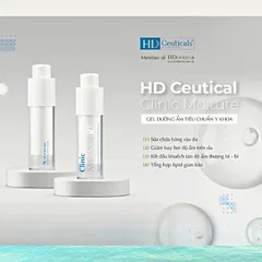 Gel Ngậm Nước Cấp Ẩm HD Derma HD Ceuticals - Giải Pháp Chăm Sóc Da Khô Không Tuổi, Dưỡng Ẩm Hiệu Quả và Ngăn Ngừa Lão Hóa