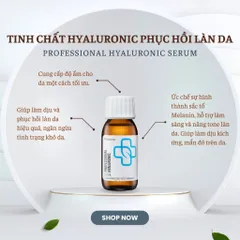 Tinh Chất Hyaluronic HD Derma 60ML - Serum Phục Hồi Làn Da, Cấp Ẩm, Làm Sáng Da với Chiết Xuất Cam Thảo Thiên Nhiên
