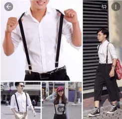 Dây Đai Quần Chữ Y Lưng Cao Co Giãn Phong Cách Vintage Cho Nam - Thời Trang Năng Động Cho Mọi Lứa Tuổi